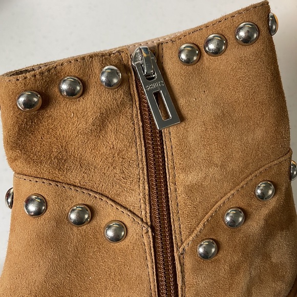 Nwt SCHUTZ Margot Suede Bootie - Picture 5 of 9